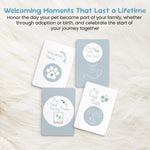 Pet Milestone Cards – Celebrate Key Moments with Your New Pet, Adoption & Growth Keepsake for Dogs and Cats, Perfect Gift for Pet Parents