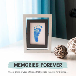 Handprint Footprint Photo Art Inkless Kit Included Customised Baby