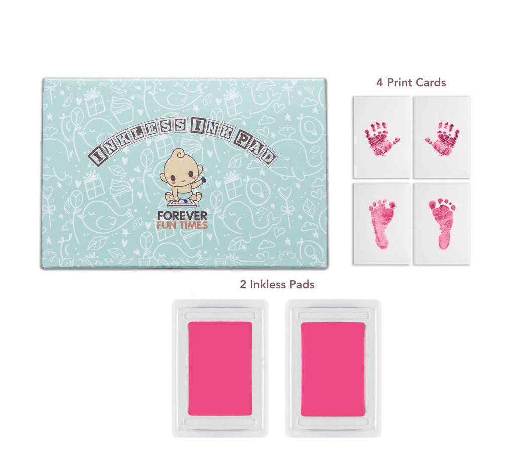 Inkless Pad Baby Hand and Foot Print Kit
